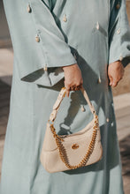 Load image into Gallery viewer, Aquatic Marine Linen Bisht with Hand-Sorted Seashell Embellishments